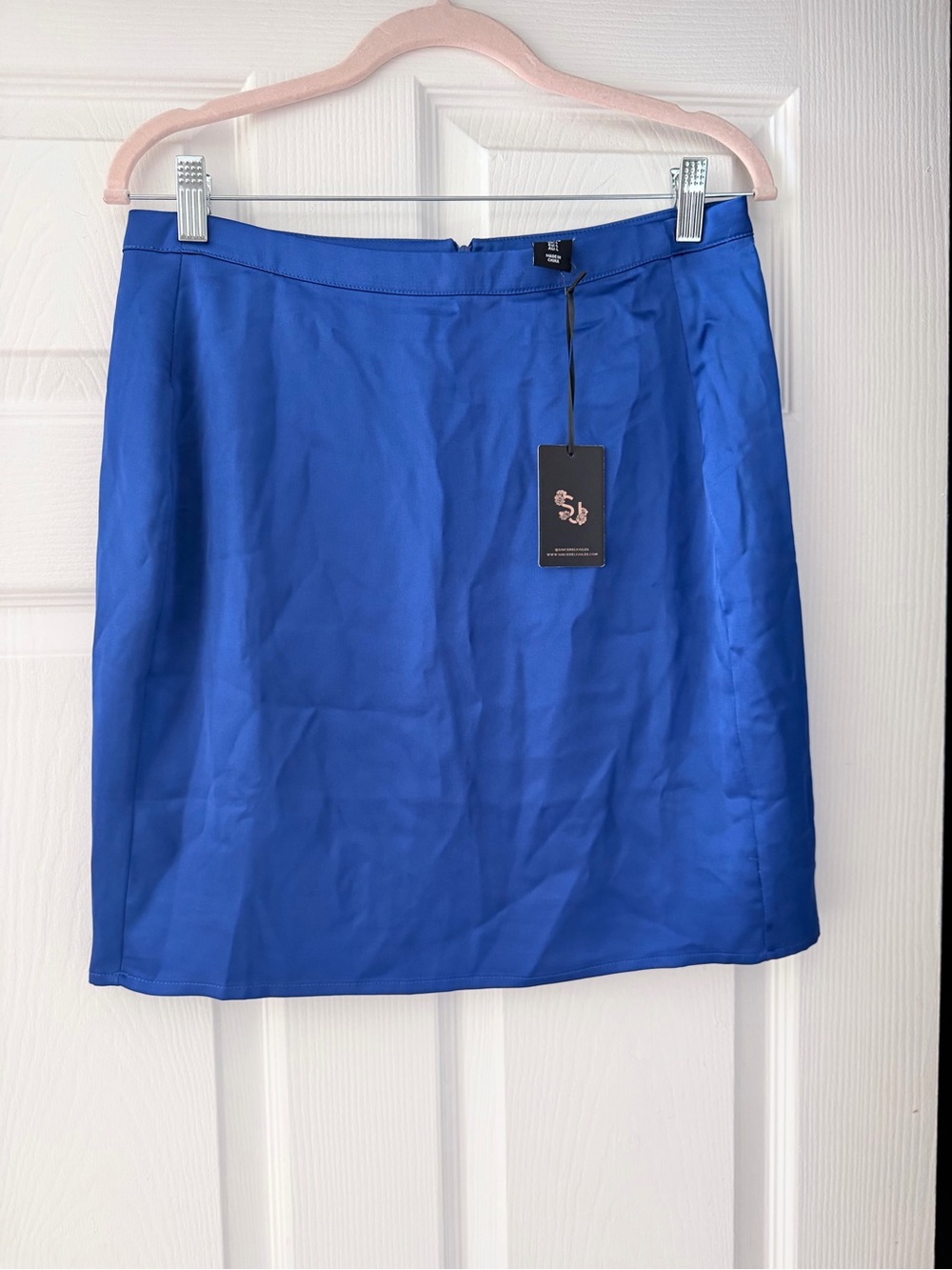 Sincerely Jules Electric Blue Mini Skirt cruise & vacation vibes